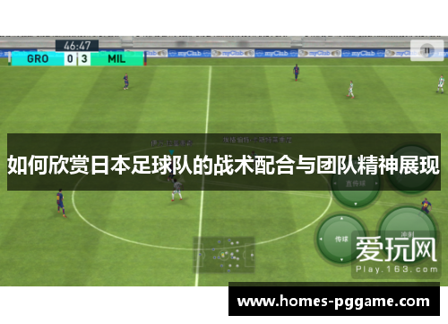 如何欣赏日本足球队的战术配合与团队精神展现