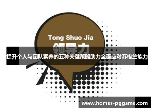提升个人与团队素养的五种关键策略助力全面应对苏格兰能力 提升个人与团队素养的五种关键策略助力全面应对苏格兰能力