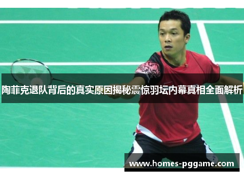 陶菲克退队背后的真实原因揭秘震惊羽坛内幕真相全面解析